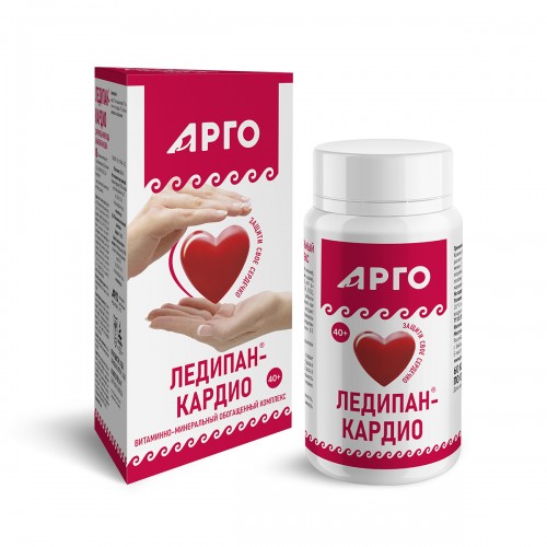 Купить Витаминно-минеральный обогащенный комплекс Ледипан-кардио, капсулы, 60 шт  г. Щербинка  